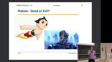 Lec 1: Introduction - Artificial Intelligence, Alan Blair 2017