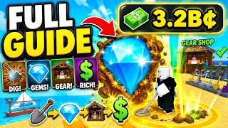 Dig & Clean Guide! (Money FAST, BEST LOCATION, Tips & Tricks, BEST TOOLS & More) Roblox