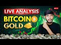 🔥 DAILY LIVE: Bitcoin (BTC) & Gold (XAUUSD) Price Action & Technical Analysis 📉