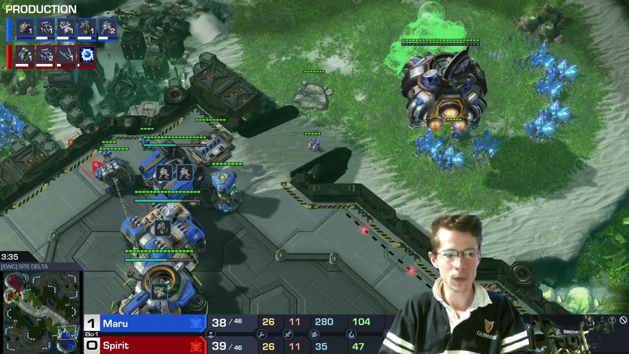 Sc2 - EWC 2024 - Spirit Vs Maru | Game 2