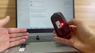 Беспроводная аккумуляторная мышь с подсветкой Herler Electronic