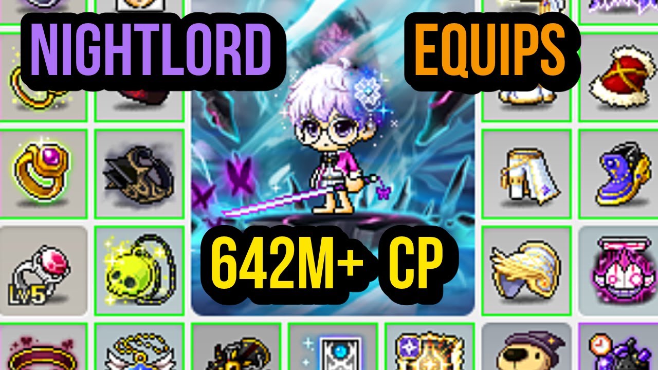 [Kronos] 642m Combat Power Night Lord Equip Video