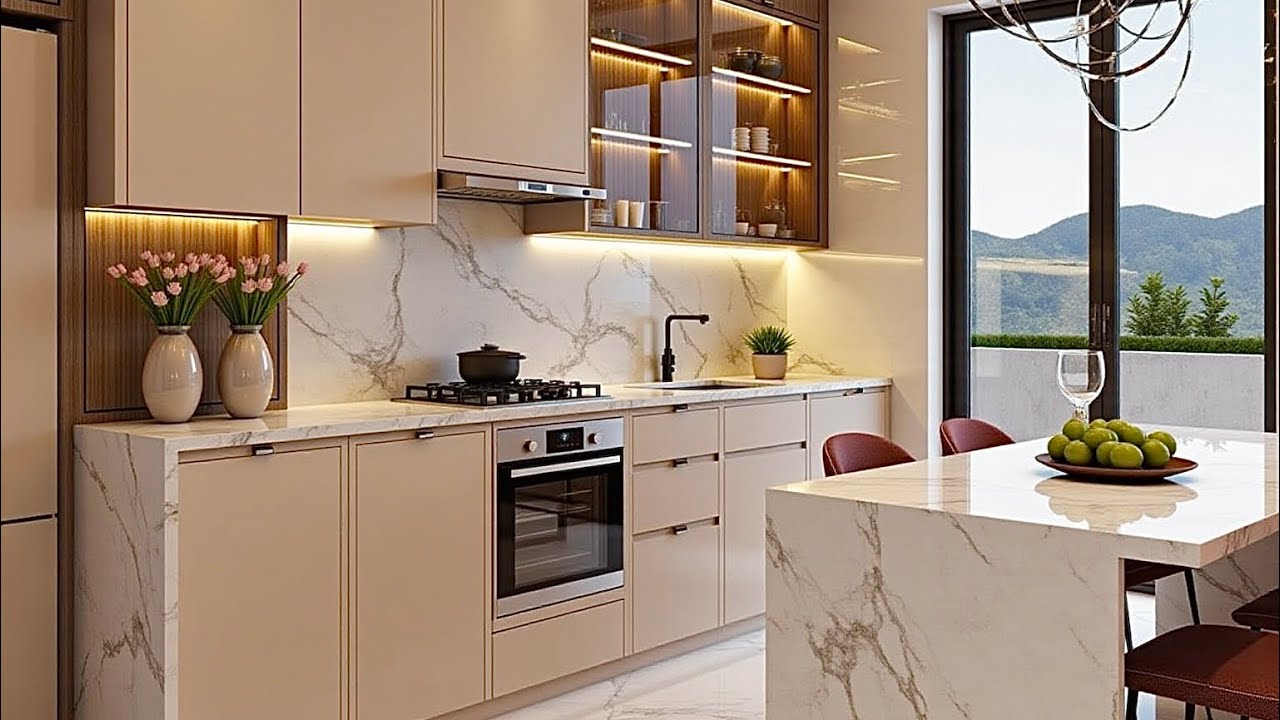 Top Luxury Modular Kitchen Design Trends 2026 Modern Open Kitchen Ideas ...