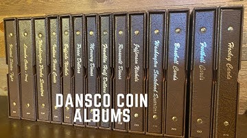 Tour my collection of Dansco coin albums