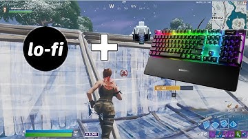 Steelseries Apex Pro ASMR Chill😴Satisfying Keyboard Fortnite Omnipoint Switch Smooth