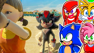 Speedy Crew REACTS To Shadow the Hedgehog in Squid Game!