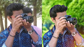 Picsart editing tutorial | HDR effect + change background with DSLR effect | Picsart best editing