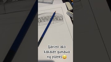 FIRST YEAR ARCHITECTURE PLATES | BUHAY ARCHITECTURE STUDENT | #shorts #shortsvideo