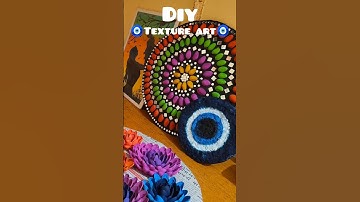 Diy 🧿 texture art 🧿#art#paint#craft#shorts #trending #ytshorts #sonh#diy #diycrafts