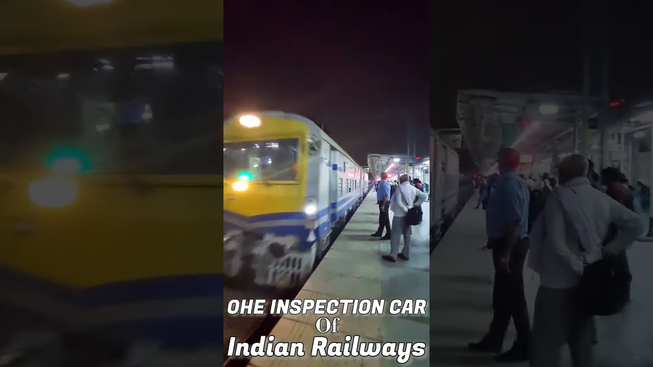 OHE Inspection Car | Indian Railways