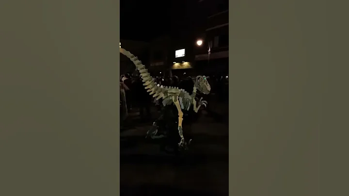 Dancing Dino T- Rex Halloween Costume