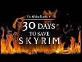 CAN I SAVE SKYRIM IN 30 DAYS? - Skyrim 100 Days Survival Challenge Live