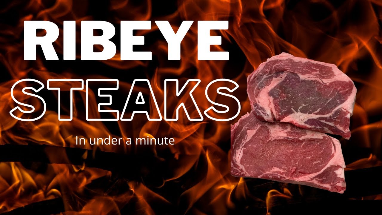 How to make a medium thin cut Ribeye Steak YouTube