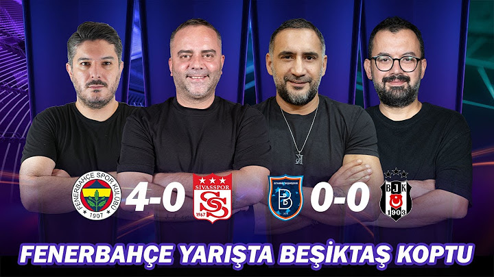 Fenerbahçe En Büyük Favori | Fenerbahçe - Sivasspor | Başakşehir - Beşiktaş Maç Sonu | Sky Spor