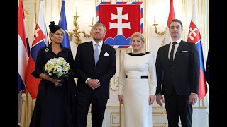 Návšteva holandského kráľovského páru na Slovensku