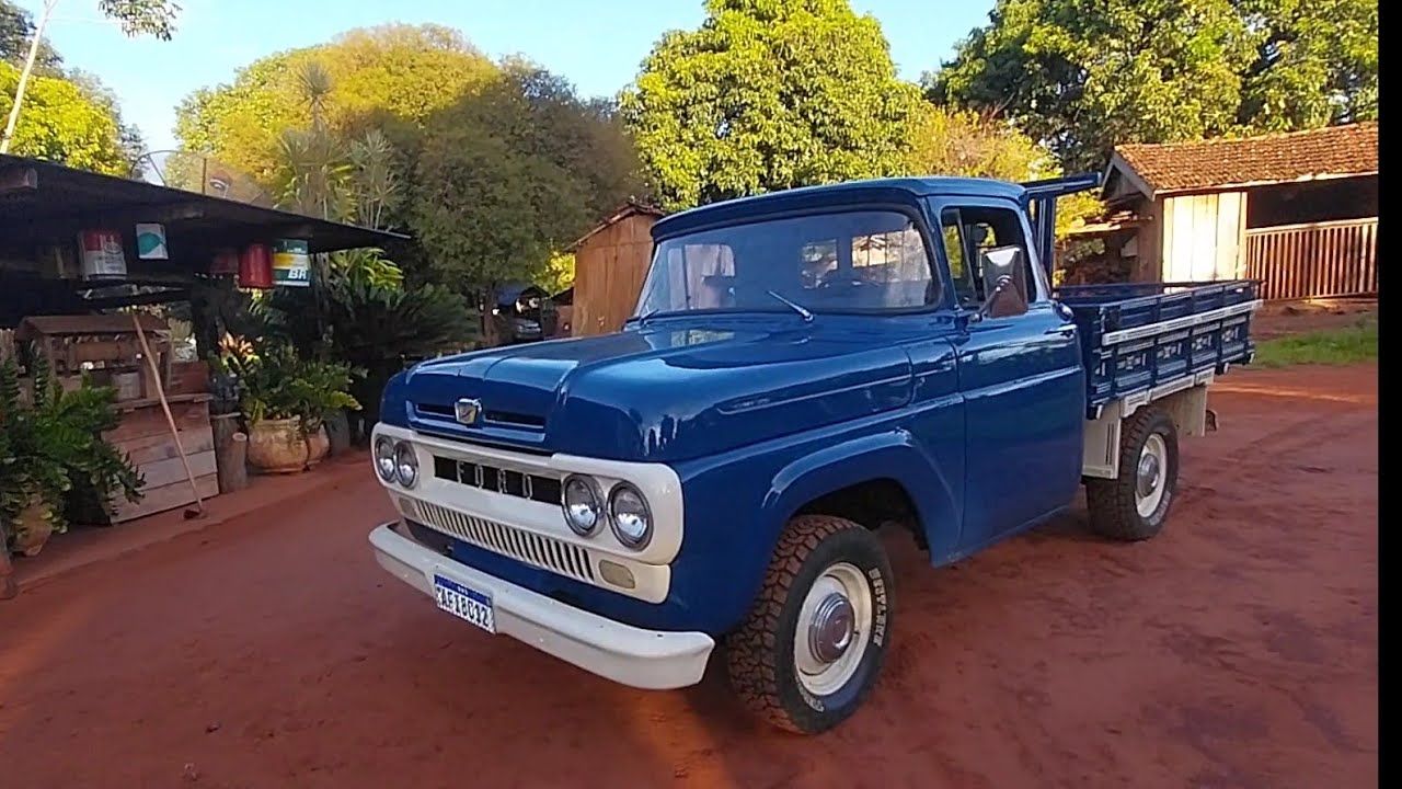 Saindo de Colorado rumo a Londrina para buscar a caçamba da Ford F100 ano 19 66
