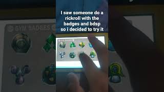 Pokémon bdsp rickroll Pokémon bdsp rickroll