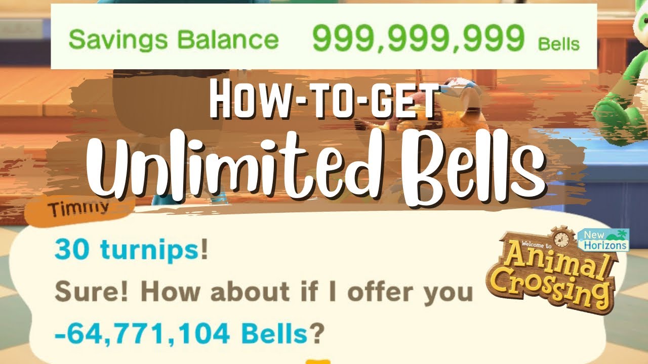 How To Get Unlimited Bells On Treasure Island Animal Crossing New