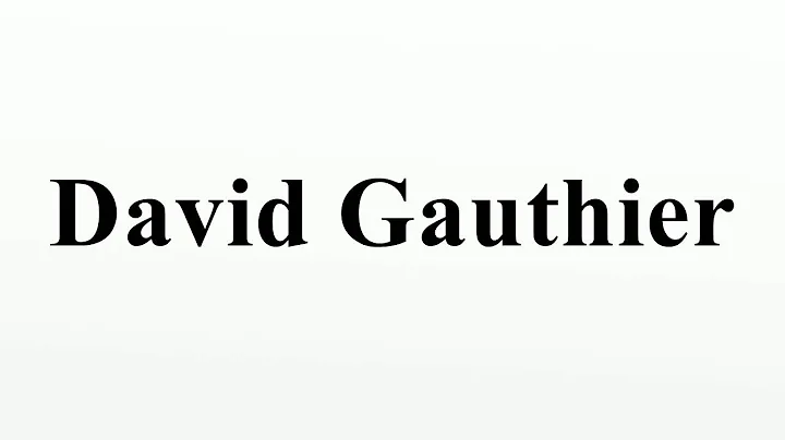 David Gauthier