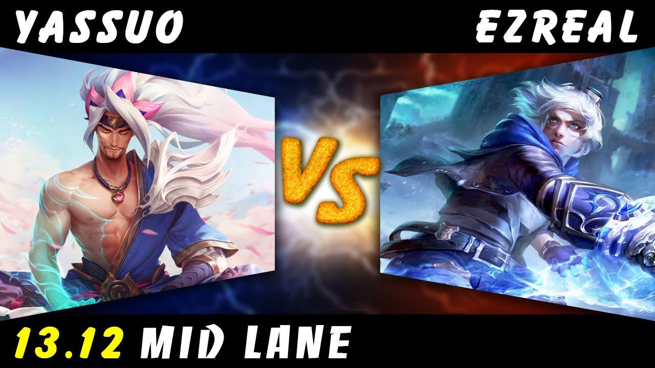 YASSUO - Yasuo vs Ezreal MID Patch 13.12 - Yasuo Gameplay