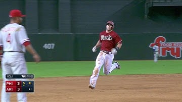PHI@ARI: Goldschmidt ties it up with RBI triple