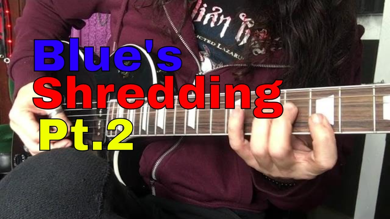 A Blues shredding lesson pt.2 by Mike Ruggirello