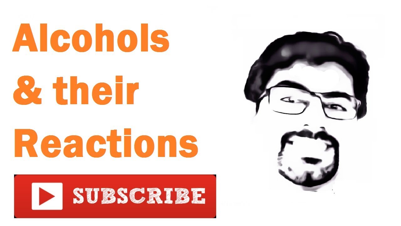 Organic Chemistry for O'Levels Alcohols and their Reactions Part 1 YouTube