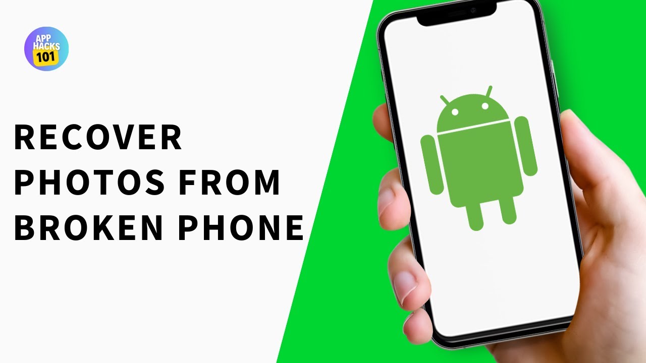 How to Recover Photos From a Dead Broken Android Phone - YouTube