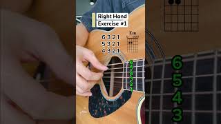 Train Your Right Hand With This Exercise #guitar #guitarexercise #guitarlesson #beginnerguitar