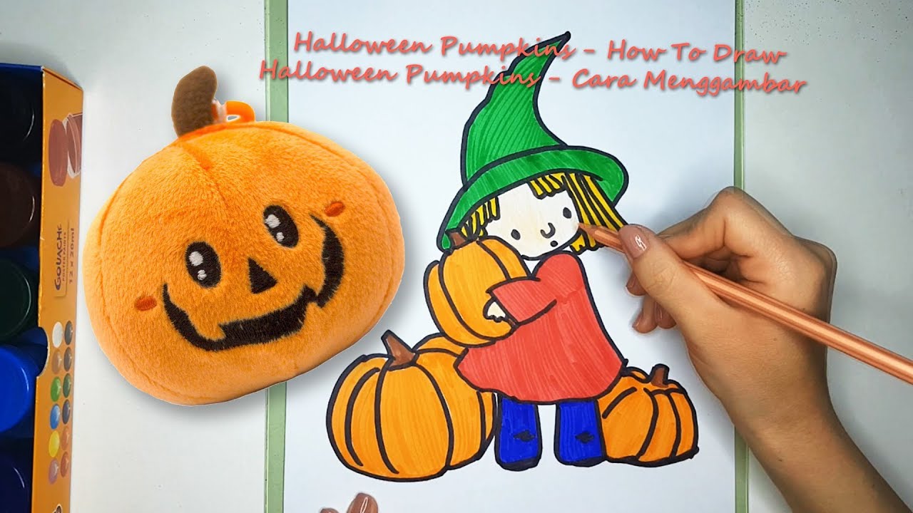 2022 Halloween  Pumpkins How To Draw 2022 Halloween  