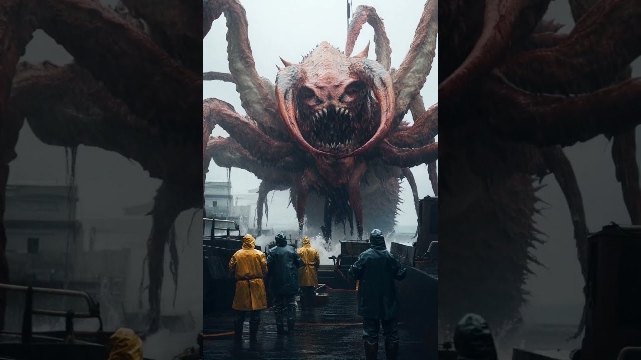 Pacific Mythical Monster Appear Pacificocean Deepsea Deepocean Ai