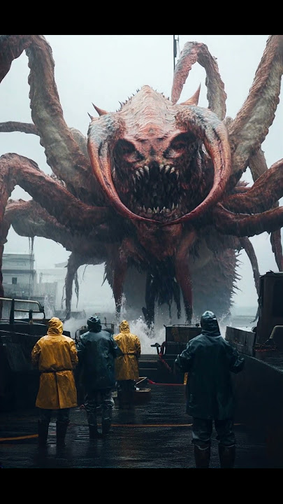 pacific mythical monster appear #pacificocean #pacific #deepsea #deepocean #monster #ai