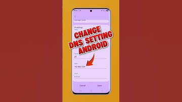 How To Change DNS Settings On Android Phone