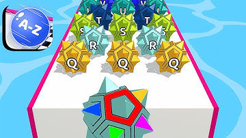 A-Z Run  ​- All Levels Gameplay Android,ios (Levels 71-75)