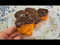 Receita rápida de bolinho de cenoura fit