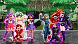 KOF MUGEN: Athena Team Vs Goeniko Team