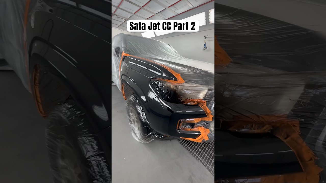 Sata Jet 5500RP CC Clear Application Part 2. 