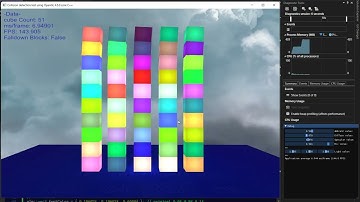 3d-Physics cube collision, detection, and resolution test using Qu3e library with OpenGL 4.5.0 C++