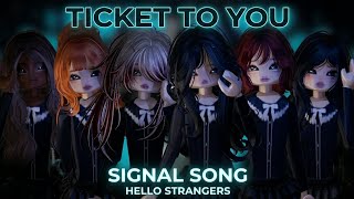 TICKET TO YOU ┊HELLO, STRANGERS!