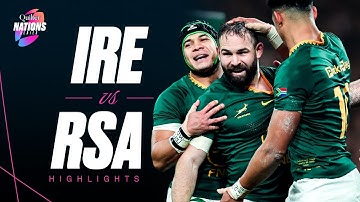 HIGHLIGHTS | Ireland v South Africa | Another monstrous classic clash!