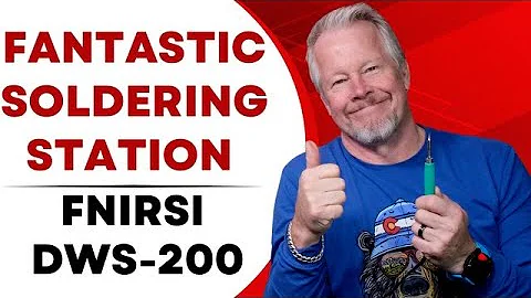 Fantastic Soldering Station Fnirsi DWS-200 #210solderingtip #245solderingtip
