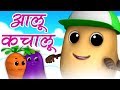 Aloo Kachaloo Beta Kahan Gaye The | Hindi Poem | Hindi Rhymes for Kids | Luke and Lily India
