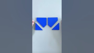 Can you make a rectangle with four backs? #puzzle #iq #iqtest