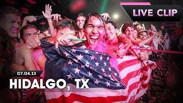 Life In Color Tour Live Clip - Hidalgo, TX - 07/04/13
