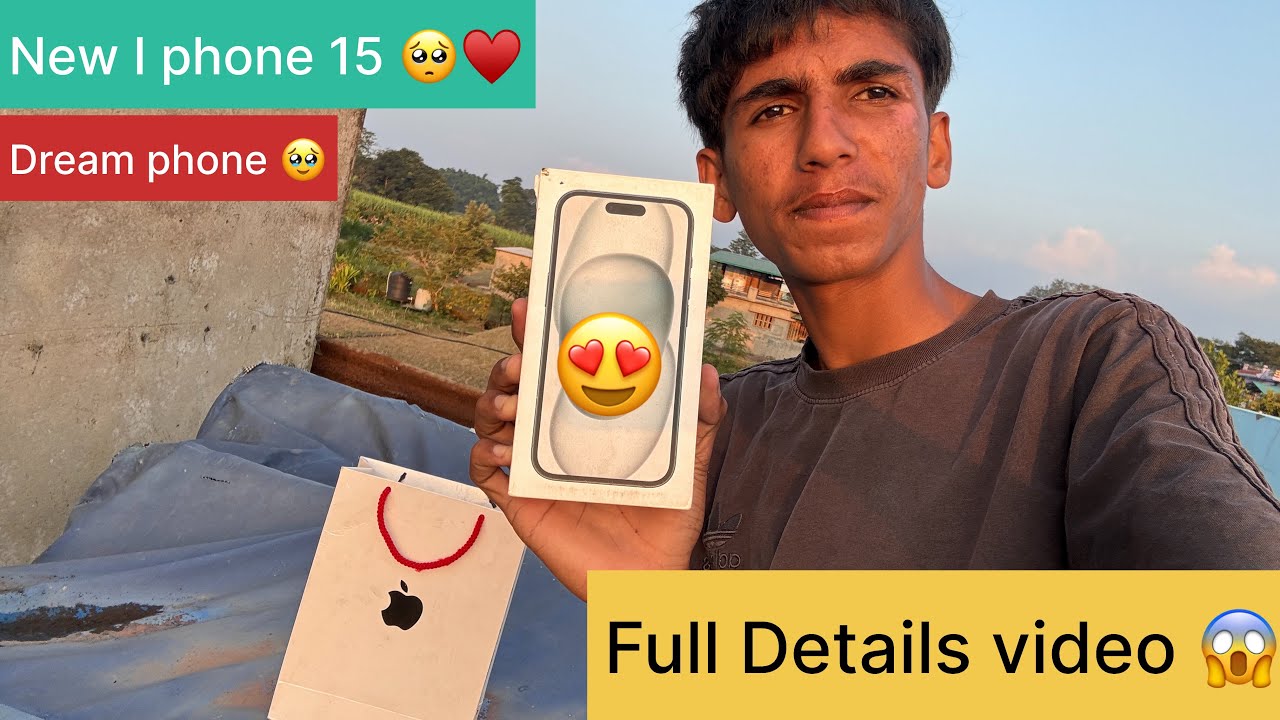 Finally I phone 15 😍 after 1 years use full Details 😱
