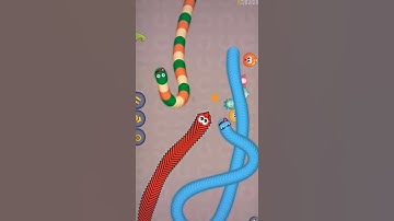 wormzone io slithersnake snake epic trolling best kill#short