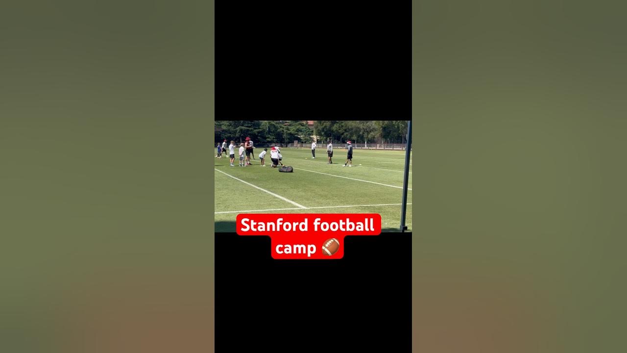 STANFORD FOOTBALL CAMP 🏈 football youtubeshorts YouTube