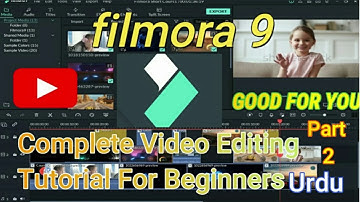 Filmora9 Complete Video Editing Tutorial For Beginners | Technical YT Creators (Part 2)