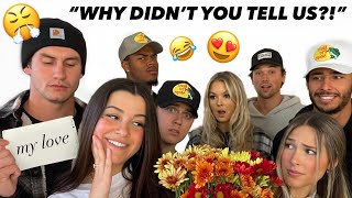 SECRET ADMIRER PRANK  *gone wrong / jealous reaction*