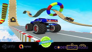 Extreme Monster Truck Jump 3D | 3D Game | Unity Source Code
